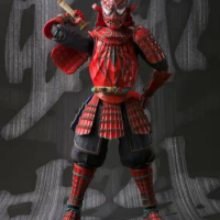 Spiderman Figures Ironman Deadpool Action Figures Marvel Figure Samurai Series Statue Collectible Model Decor Birthday Gift