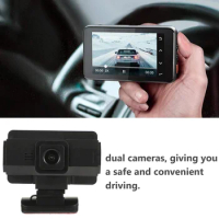2pcs Car Dash Cam Recorder Car Backup Camera Driving Camera Dash Recorder 1080P Front and Rear Vehicles Recorder Dash Camera