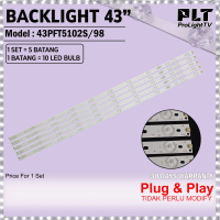 Backlight Use For Philips 43\ 43PFT5102S/98 LED TV BACKLIGHT / LED TV LAMPU"