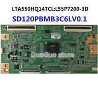 1Pcs TCON SD120PBMB3C6LV0. 1 T-CON L55P7200-3D Logic Board LTA550HQ14TCL
