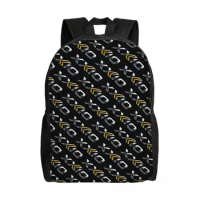 Personalized Golf Logo Backpack Men Women Fashion Bookbag for School College Bags