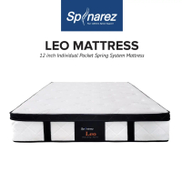 SpinaRez Leo Tilam Mattress Individual Pocket Spring + Euro Top Padding + Foam Encased Edge Support 