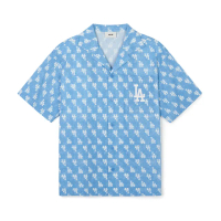 【MLB】仿丹寧襯衫 Monogram系列 洛杉磯道奇隊(3AWSM0243-07BLP)