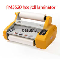 Cold&amp;Hot Laminating Machine FM3520 A3 Photo Film Laminator Cold Plastic Electric Sealing Machine Laminator