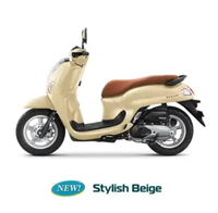 Honda All New Scoopy Stylish Smart Key Stylish Beige Depok