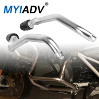Motorcycle Crash Bar Extensions For BMW R1250GSA R 1250 GS ADV R1250 GS Adventure 2019-2022 Bumper Lower Engine Guard Protector