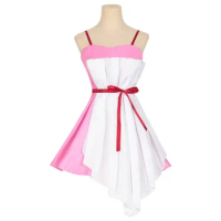 Unisex Anime Cos Hibiki Yuta Cosplay Pink Dress Costumes Halloween Uniform Sets Suits