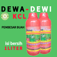 Pembesar Buah KCL Cair Dewa-Dewi Kemasan Botol 1 Liter Pupuk Tanaman