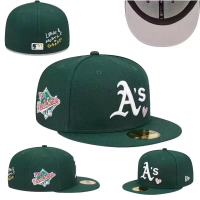 ☏   Mũ snapback thời trang New Era MLB Oakland Athletics As cho nam nữ 59FIFTY mũ hip hop camo