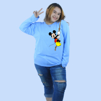 Kaos Lengan Panjang Wanita LD 120 140 130 150 100 Miki Gantung