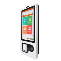 all in one pc computer touch screen karaoke kiosk payment wall self order wall mounted touch screen kiosk