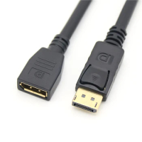 4K DP 1.2 Male To Female M/F Display Port Extension Cable For HDTV Nintend Switch Smart Box Projector Splitter 0.3M