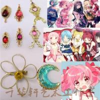 Puella Magi Madoka Magica Cosplay Soul Gem Pendants Akemi Homura Soul Gem Accessories Props Anime Cosplay Jewelry