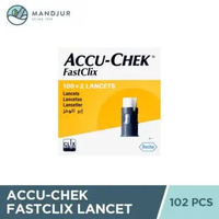 Accu-Chek Fastclix 102 Lancets - Jarum Lancet Sekali Pakai