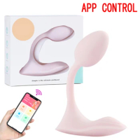 Wireless APP Control Vibrating Egg Dildo Vibrator For Women Invisible Wearable Panties Vibrator G Spot Vaginal Ball Sex Toys