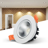 LED COB Downlight 3W 5W 7W 9W 12W 15W 18W 110/220V Ceiling Recessed lamp LED Spot light Bulb For Indoor Bedroom Kitchen Lighting