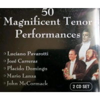 ซีดี Various - 50 Magnificent Tenor Performances (CD)(VG+)