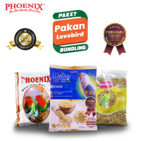 Phoenix Paket Pakan Burung Lovebird Gacor Sehat Murah Berkualitas