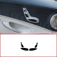 Car Interior ABS Seat Adjustment Button Patch Decoration Cover Trim Accessories For Mercedes Benz E Class W213 E200 E300 GLC C