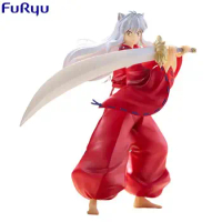 Original Furyu Inuyasha Tenitol Anime Figure Action Model Collectible Toys Gift
