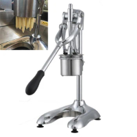 Stainless Steel Manual French Fries Cutters/Potato Press Macher/TaiWan Style Super Long 30mm French Fries Snack Press Machine