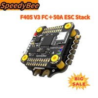 Speedybee F405 V3 50A Stack Fc Ecs Bmi270 30X30 Flight Controller Bls 4-In-1 Esc 3-6S Lipo For Rc Fpv Drone Runcam