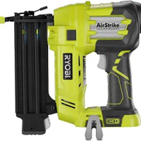 18 Volt 18 Gauge Cordless Brad Nailer Tool No Compressors Hoses or Pricey Gas Cartridges Required Na