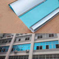 50cmX3m Window Tint Solar Film VLT21% Electroplating Green Foils For Car/House Glass Solar UV Protector Sticker Films