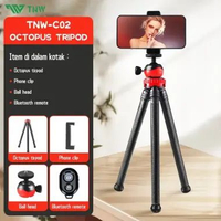 ORIGINAL TNW C02 Octopus Tripod Flexible Gorilapod Mini Tripod Bluetooth Gorila Tripod Tongsis Tripo