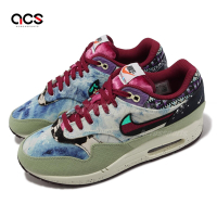 Nike x Concepts 休閒鞋 Air max 1 SP 男鞋 藍 牛仔布 聯名 腰果花 變形蟲 DN1803-300