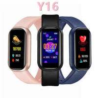 Y16 Smart Watch Smart Wristband IP65 Waterproof Smart Bracelet 0.96 Inch Fitness Tracking Smart Watch for Daily Wear new