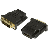HDMI母-DVI公(25pin) 轉接頭 HDMI母轉DVI公 25PIN