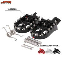 Motorcycle Footpegs Foot Pegs Rests Pedals For Honda CRF110F CRF125F CRF 110F 125F 2013-2023