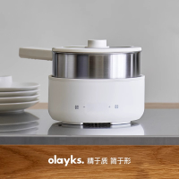 39bD หม้อไฟฟ้าทำอาหารที่ขายดีที่สุดในญี่ปุ่นและเกาหลี ทำจากเหล็กทั้งหมด ไม่มีการเคลือบผิว หม้อไฟฟ้าอ