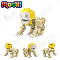 MOC1292 Creative Action Figure Jaw Titan Model Building Blocks Anime Attack On Titan Agito No Kyojin Assembly Toys For Kids Gift