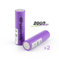 RONEVER PC149-4 18650鋰電池2000mAh 兩入