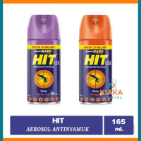 Semprotan HIT Aerosol 165ml Spray All Variant Anti Nyamuk dan Kecoa Pengusir Pembasmi Kecoak