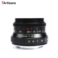 7artisans 7 artisans 35mm F1.2 II APS-C Large aperture Prime Lens for Micro 4/3 Sony E Fujifx Canon EF-M Nikon Z Z50 Mount Lens