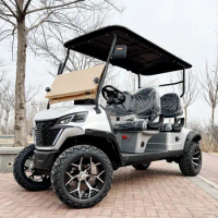 Utility Electric Golf Carts 4 Seater Wholesale Electric Golf Car Buggy for Sale CE 220V/110V Price Golf Trolley Electric