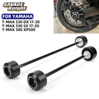 สำหรับ YAMAHA TMAX 500 XP500 T MAX 530 DX SX ล้อส้อม Slider TMAX500รถจักรยานยนต์ล้อเพลาส้อม Crash Sl