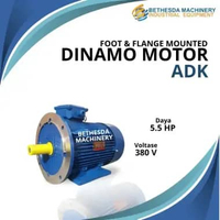 Dinamo Motor 5.5 Hp 4000 watt 3 Phase B35 Dinamo ADK 5.5 hp 1500 Rpm