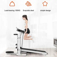 Eu -stock Treadmill Folding Running Belt Machine, Fitness Walking Machine for Home Office Exercise Workout, Foldable Track an