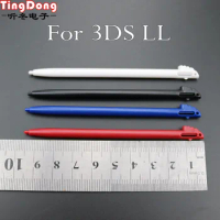 9.5cm 12Pcs/lot Game Screen Touch Stylus Video Games Touch Pen Plastic Touchpen Black White Red Blue for Nintend 3DS N 3DS XL LL
