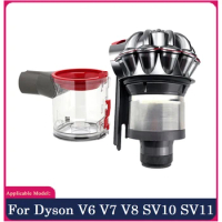 Vacuum Cleaner Dust Bucket+Cyclone Parts For Dyson V6 V7 V8 SV10 SV11 Replacement Filter Dust Bucket Household