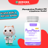 Purrmama Vitamin Kucing Hamil & Menyusui untuk Produksi Asi, Perkembangan Bayi, Multivitamin Induk K