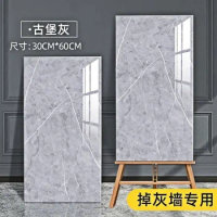 3D Imitation Marble Wall Stickers Peel and Stick Marble Wallpaper Decorative Tiles Kitchen Waterproof Bathroom Stickers