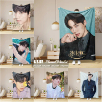 Selimut Flanel, 2PM Lee Junho Sofa Selimut, Hadiah Praktikal untuk Keluarga, Cetakan Satu Sisi, Sesu