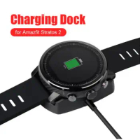 USB Dock Charger Adapter Fast Charging Cable Stand Data Sync Cord for Xiaomi Huami Amazfit 2 Stratos Pace 2S A1609 Charger