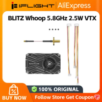 IFlight BLITZ Whoop 5.8G/ 2.5W/1.6W VTX 40CH Raceband Built-in Microphone CNC Shell Cooling Fan 2-8S 25.5X25.5mm for RC FPV