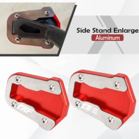 CRF300L Foot Side Stand Extension Kickstand Motorcycle Sidestand Plate Enlarge For Honda CRF 300 L Rally 2021 2022 2023 CRF300 L